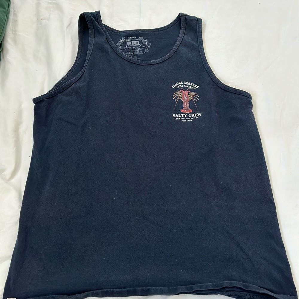 Salty crew lobster large tank top